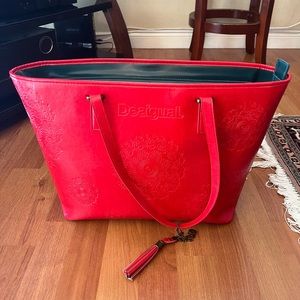 Red Desigual Tote